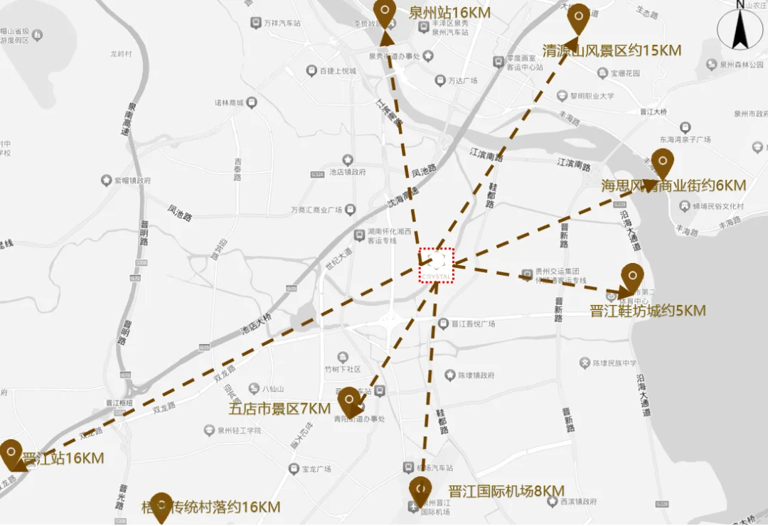 泉州晋江苹果公园桔子水晶酒店