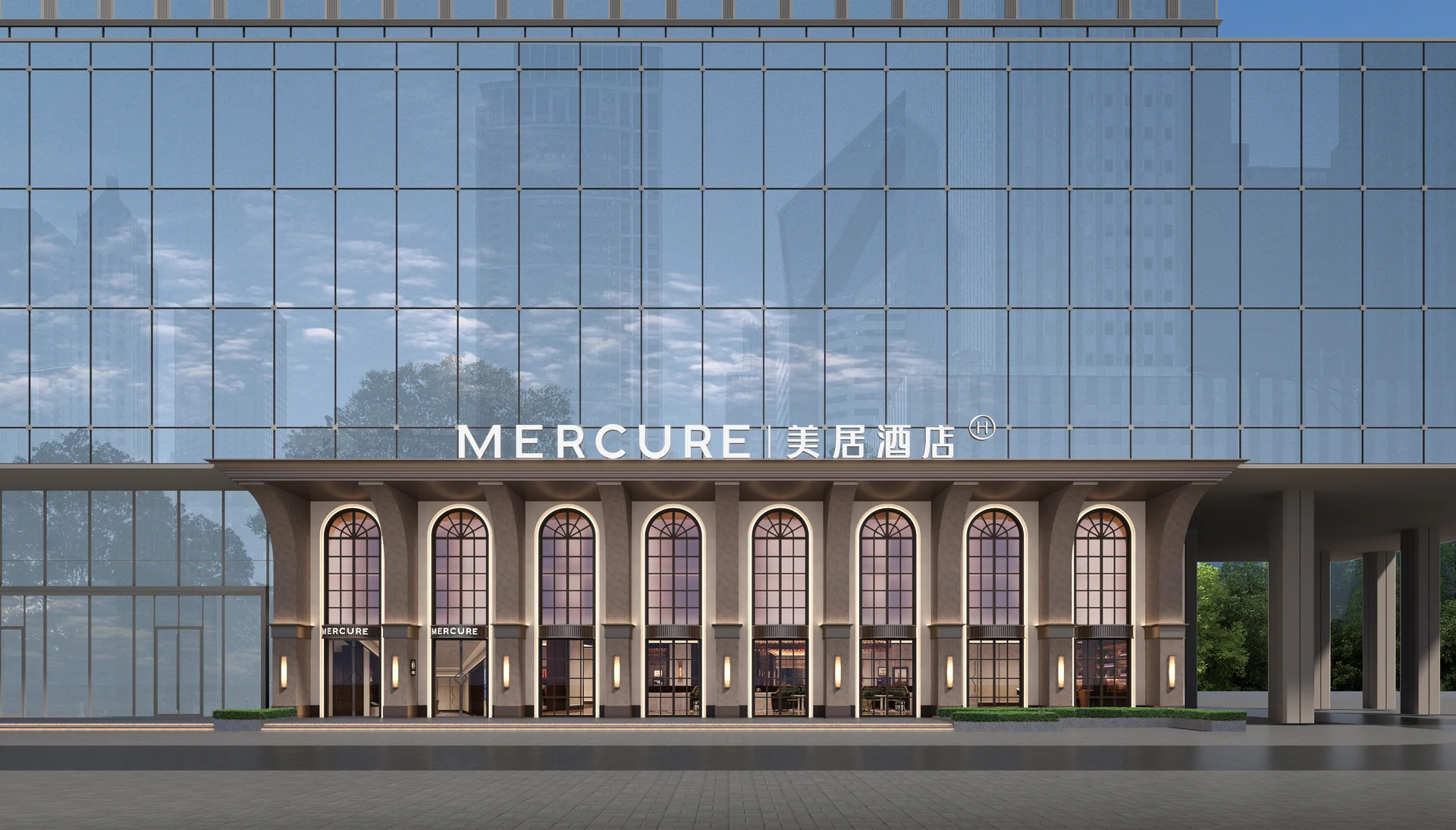 山东淄博张店海岱楼会展中心美居酒店
